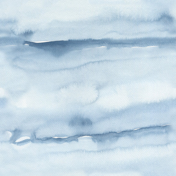 Blue Sky nursery wallpaper sample, close-up of soft blue sky texture