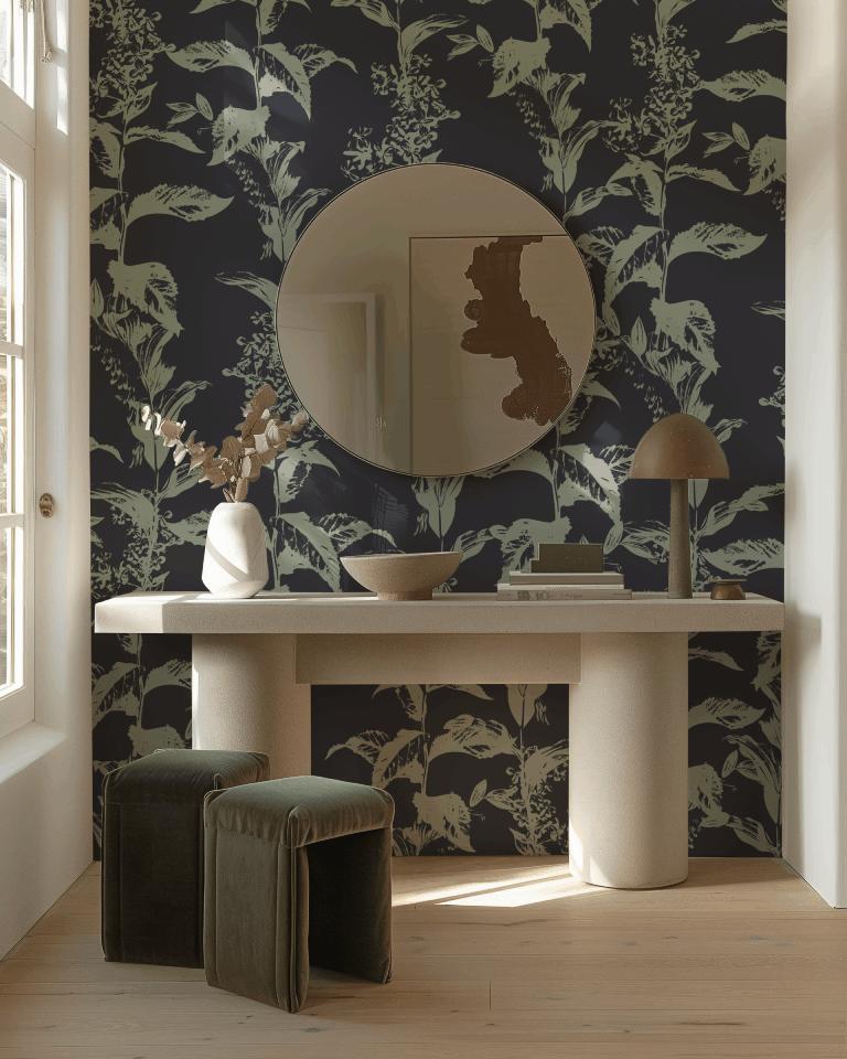 Botanical Print-PAMPA Wallcoverings