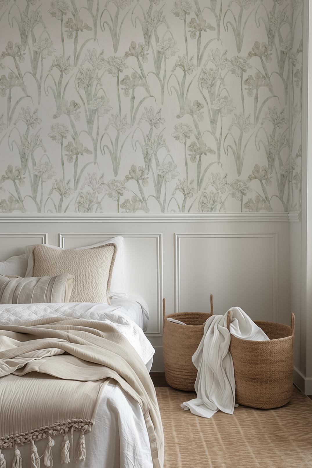 Bright Irises-PAMPA Wallcoverings