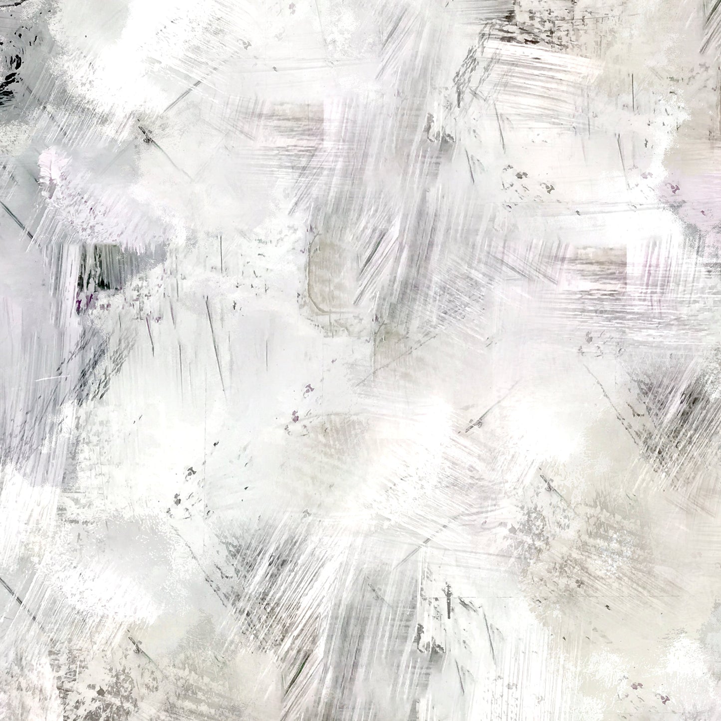 Hand Painted Pattern wallpaper sample, close-up of brushstroke monochrome detail