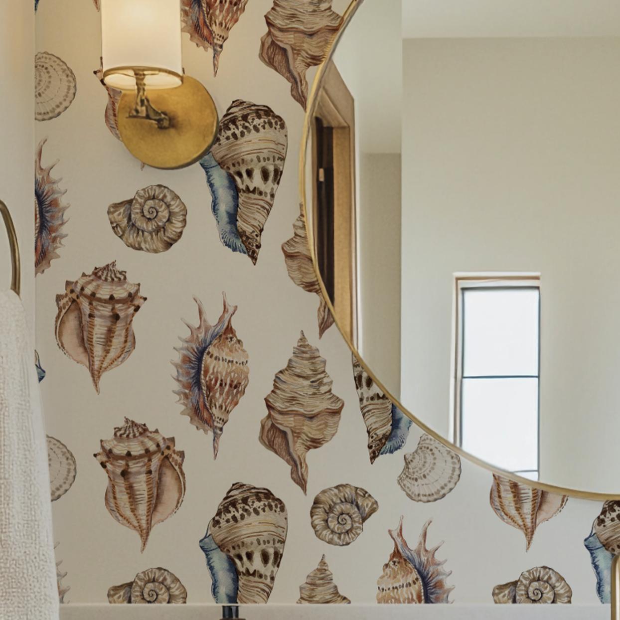 Seashells-PAMPA Wallcoverings