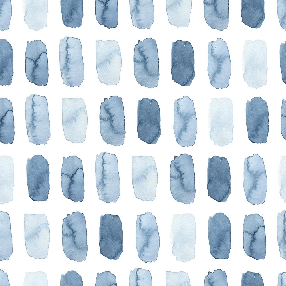 Step By Step kids wallpaper sample, close-up of blue watercolor detail