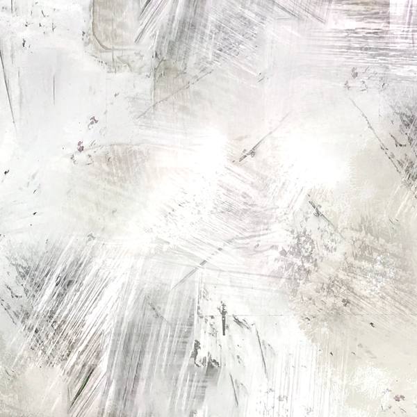 Hand Painted Pattern wallpaper sample, close-up of brushstroke monochrome detail