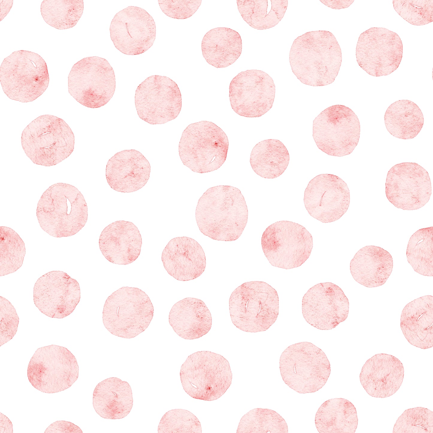 Watercolor Dots - Pink