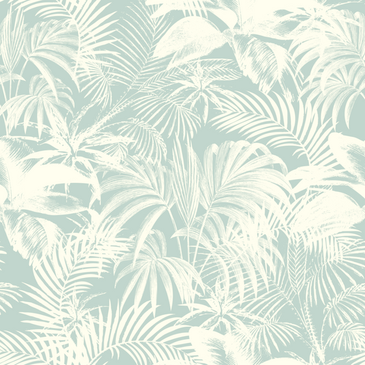 Gray Palm Trees Backdrop