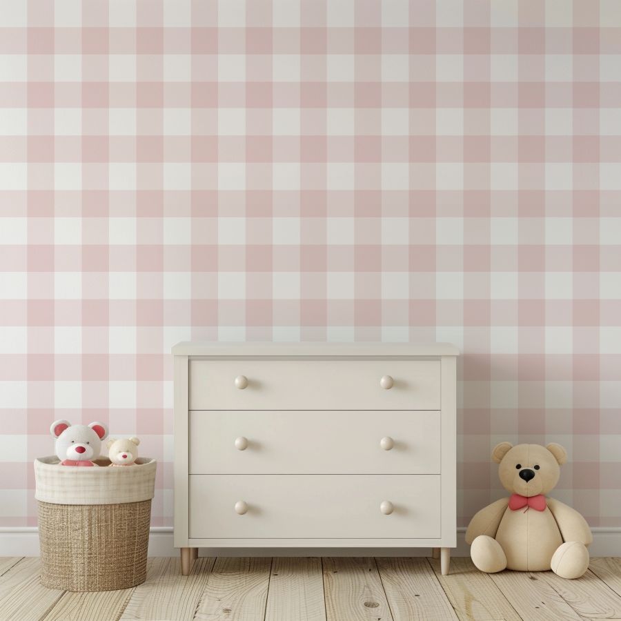 Checked Pattern Blush