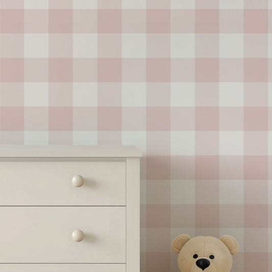 Checked Pattern Blush