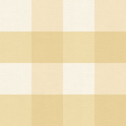 Checked Pattern Linen Honey