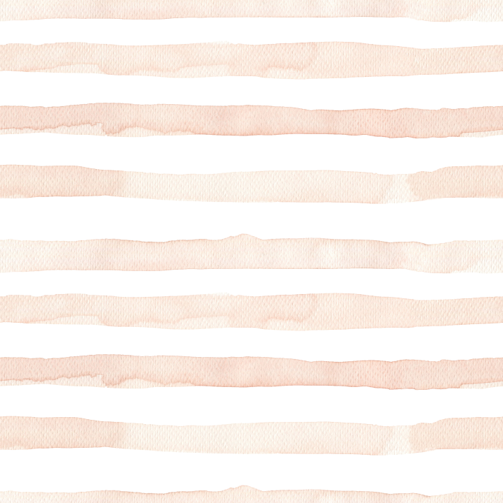 Watercolor Stripes - Pink