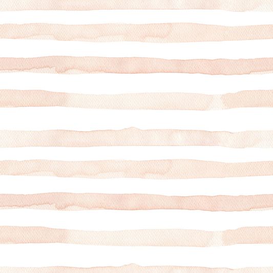 Watercolor Stripes - Pink