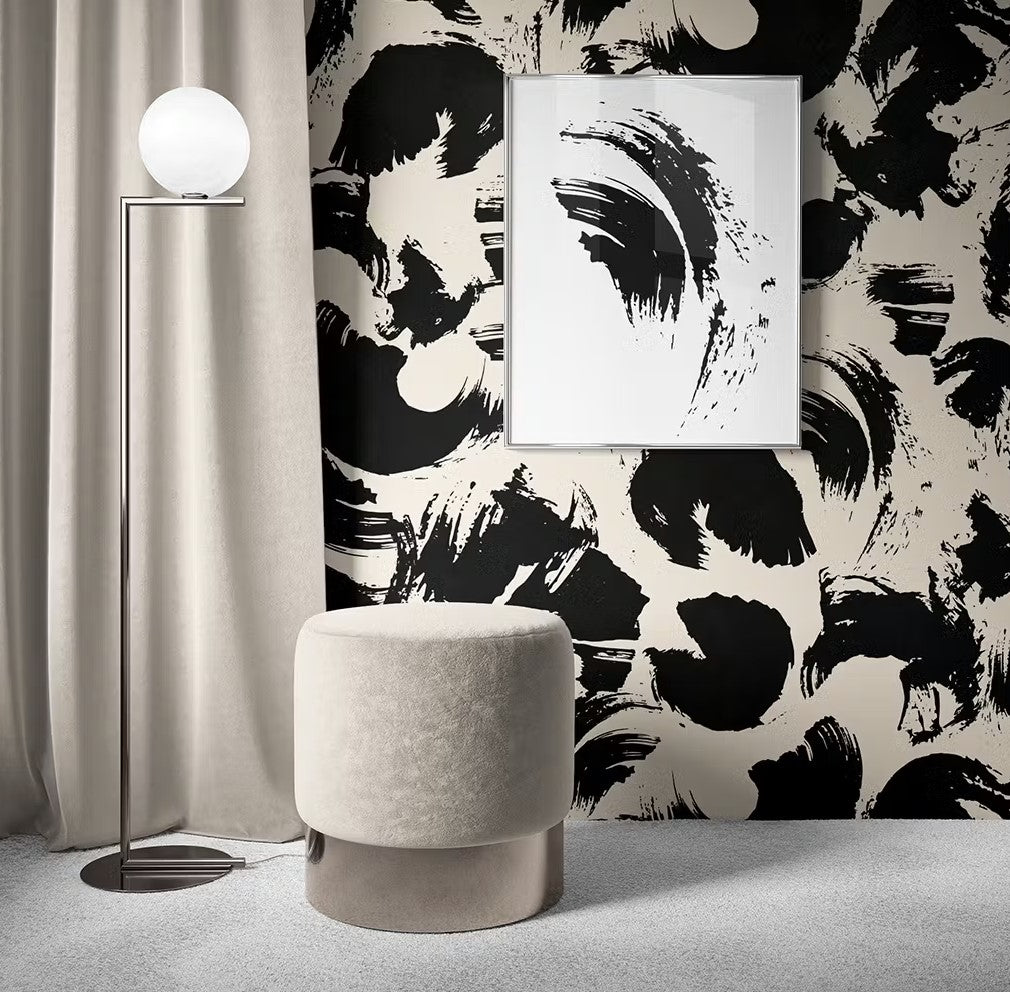 Black Paint-PAMPA Wallcoverings