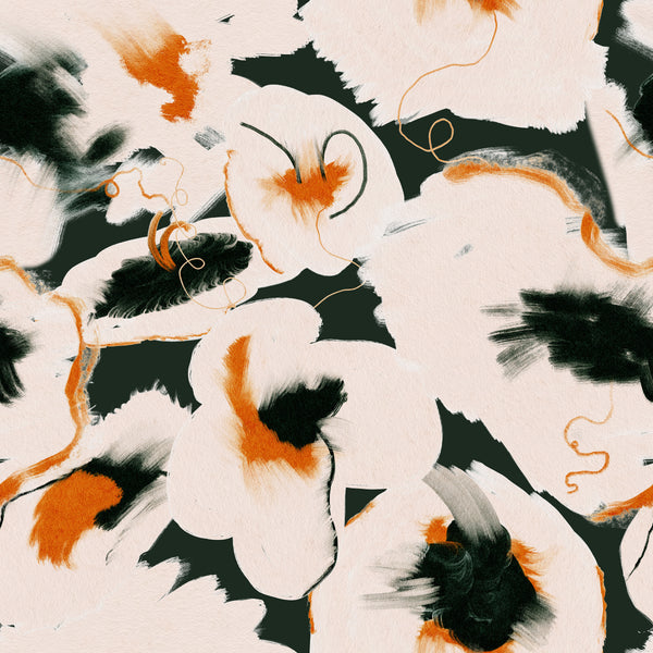 Bold Abstractions wallpaper sample, close-up of bold geometric pattern