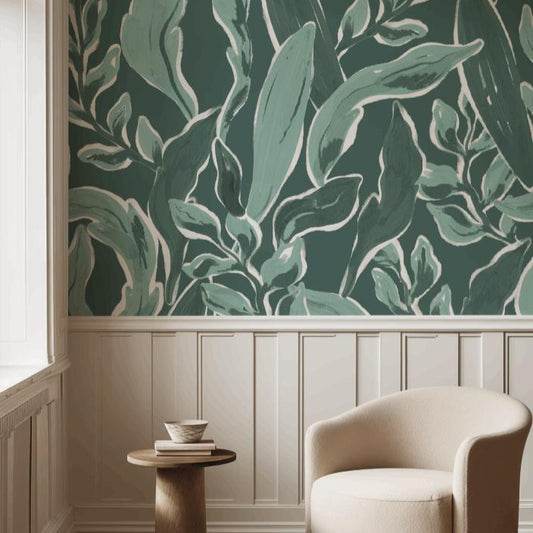 Botanical Strokes-PAMPA Wallcoverings