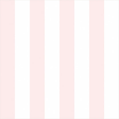 Cloud & Blossom – Classic Stripe Wallpaper - true-scale 62 cm swatch