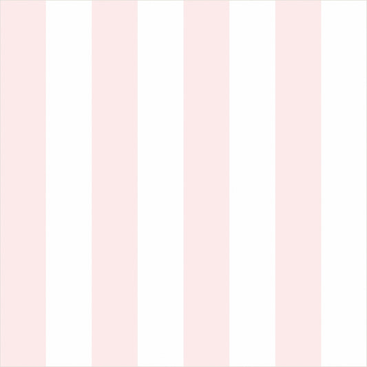 Cloud & Blossom – Classic Stripe Wallpaper - true-scale 62 cm swatch