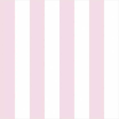 Cloud & Blush – Classic Stripe Wallpaper - true-scale 62 cm swatch