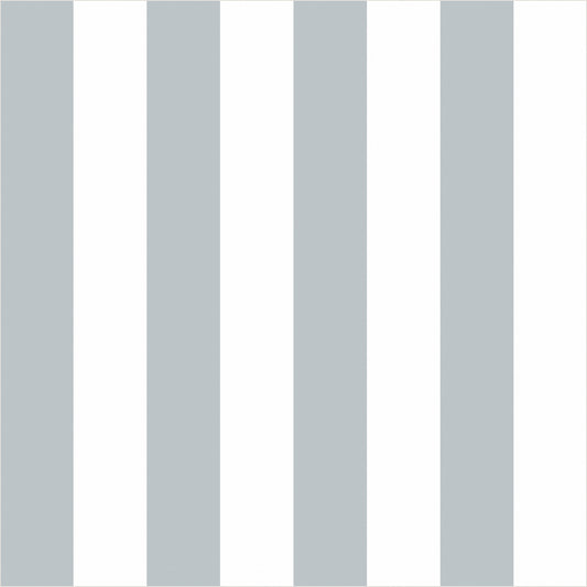 Cloud & Dove – Classic Stripe Wallpaper - true-scale 62 cm swatch