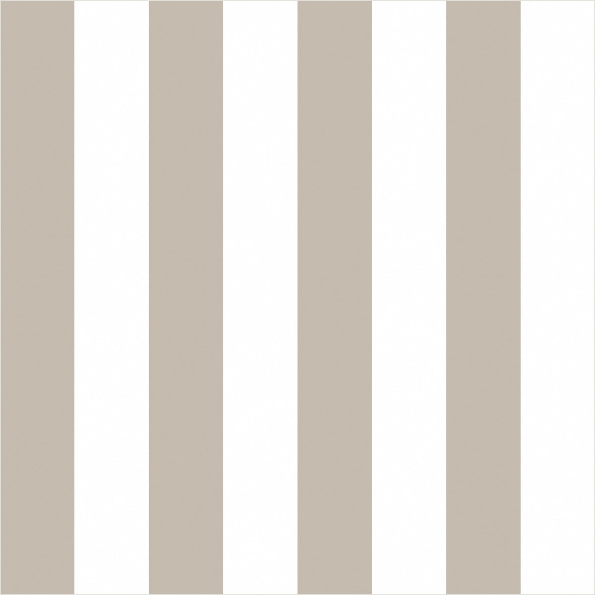 Cloud & Greige – Classic Stripe Wallpaper - true-scale 62 cm swatch