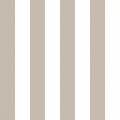 Cloud & Greige – Classic Stripe Wallpaper - true-scale 62 cm swatch
