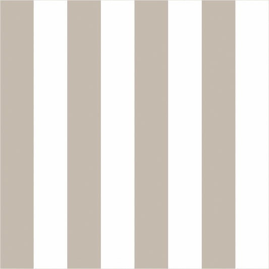 Cloud & Greige – Classic Stripe Wallpaper - true-scale 62 cm swatch