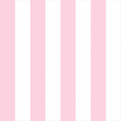 Cloud & Pink – Classic Stripe Wallpaper - true-scale 62 cm swatch