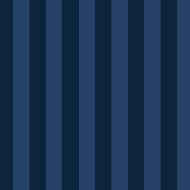 Classic Stripe Wallpaper in Midnight Navy & Indigo – bold stripes on an indigo ground