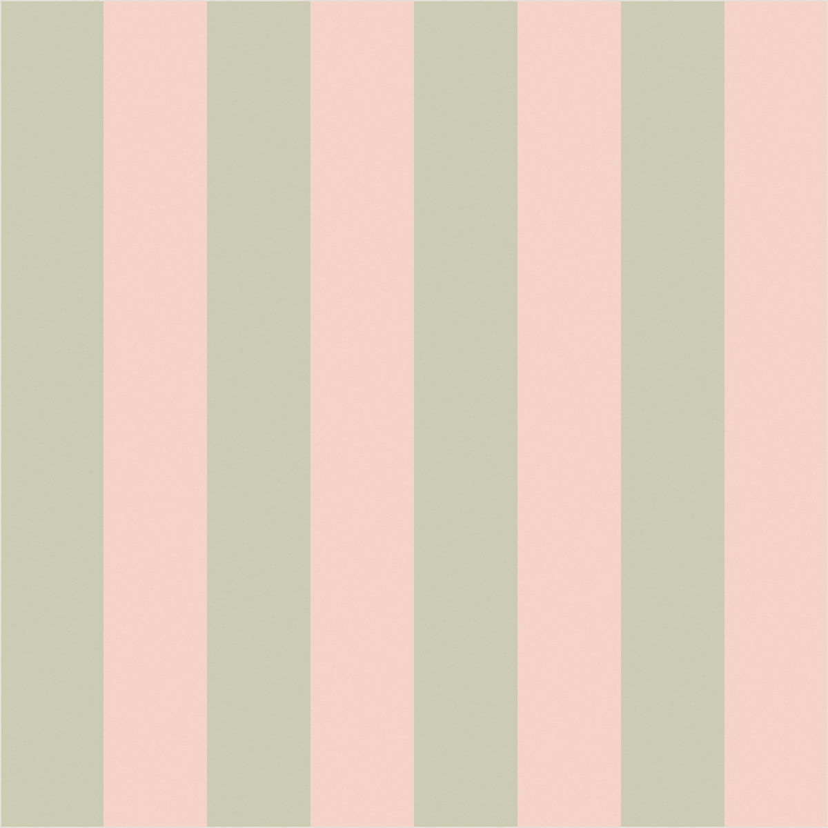 Sand & Cream – Classic Stripe Wallpaper - true-scale 62 cm swatch