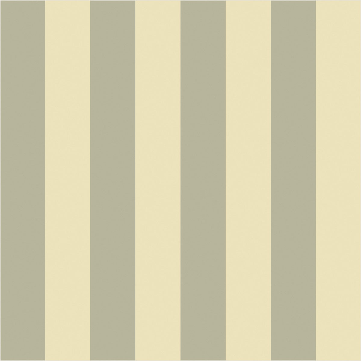Stone & Cream – Classic Stripe Wallpaper - true-scale 62 cm swatch