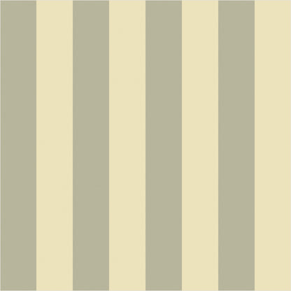 Stone & Cream – Classic Stripe Wallpaper - true-scale 62 cm swatch