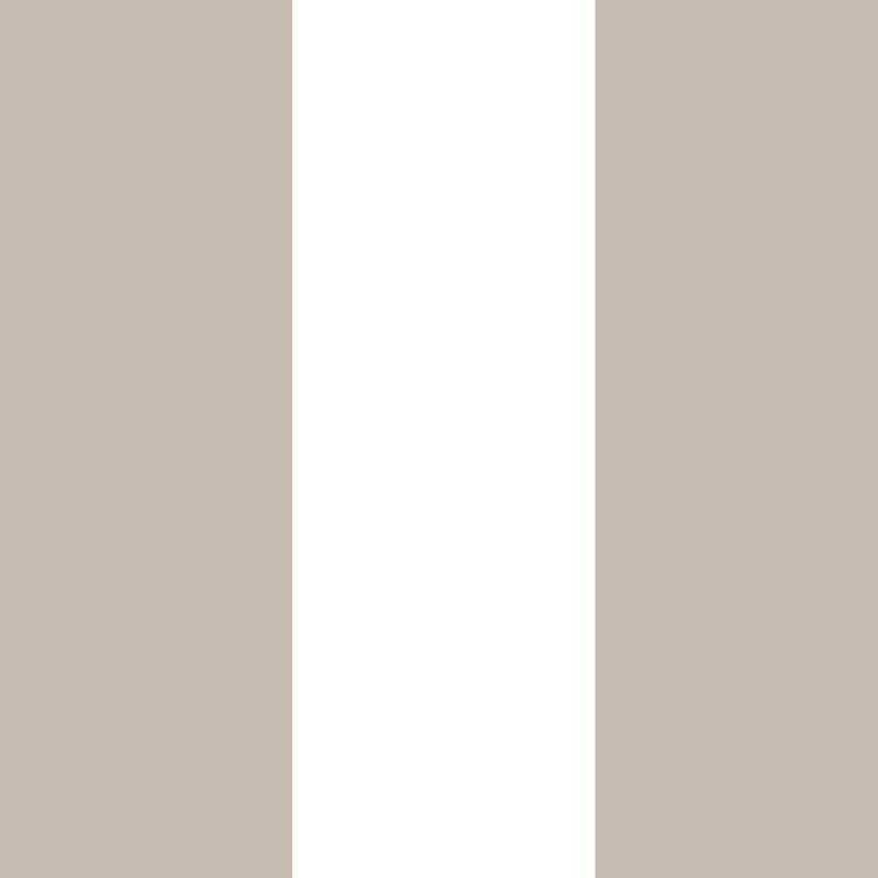 Extra-Wide Stripe Wallpaper – Cloud & Greige – wallpaper pattern detail