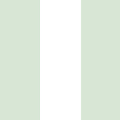Extra-Wide Stripe Wallpaper – Cloud & Sage – wallpaper pattern detail