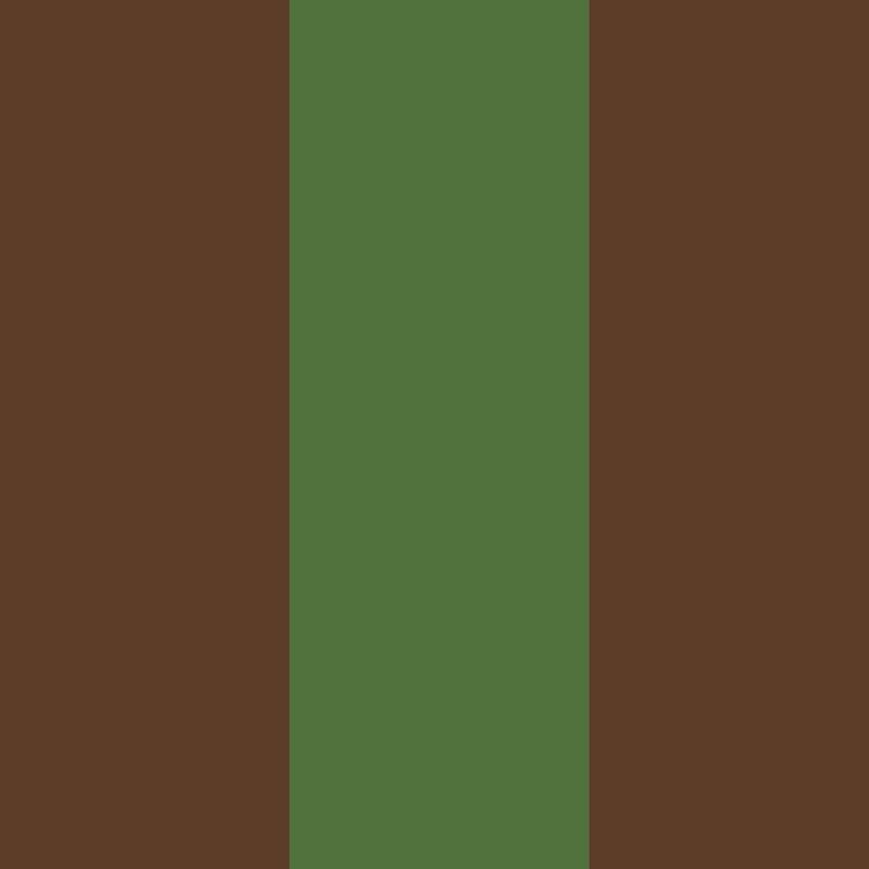 Extra-Wide Stripe Wallpaper – Cocoa & Olive – wallpaper pattern detail