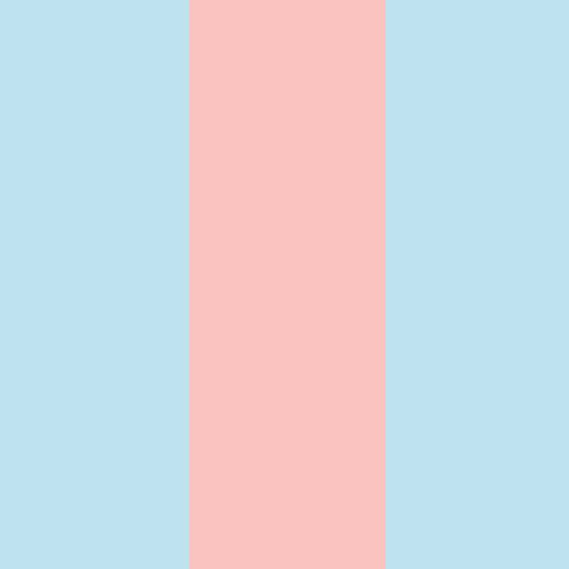 Extra-Wide Stripe Wallpaper – Sky & Blush – wallpaper pattern detail