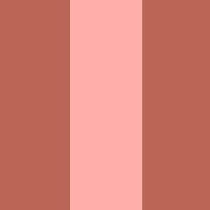 Extra-Wide Stripe Wallpaper – Terracotta & Peach – wallpaper pattern detail