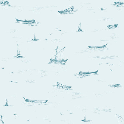 Drifting Boats-PAMPA Wallcoverings