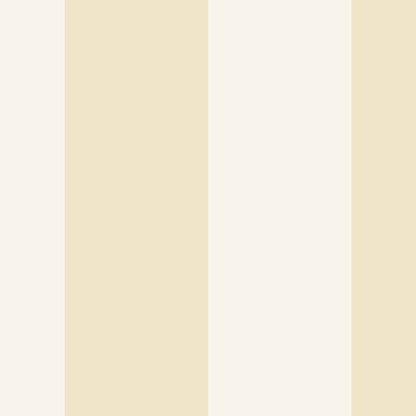 Extra-Wide Stripe Wallpaper in Buttercream & Warm Ivory – statement, extra-wide stripes on a warm ivory ground