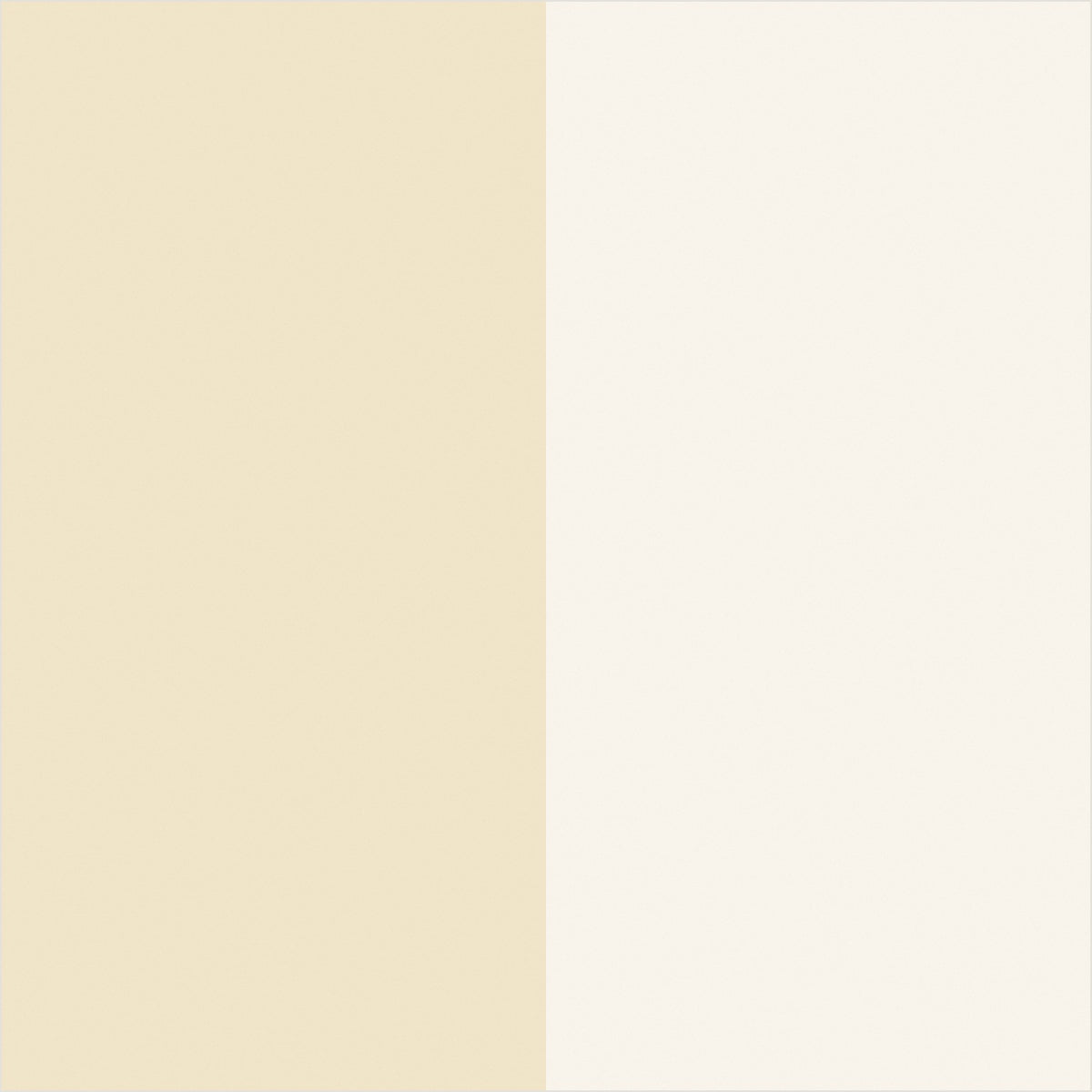 Buttercream & Warm Ivory – Extra-Wide Stripe Wallpaper - true-scale 62 cm swatch
