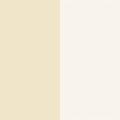 Buttercream & Warm Ivory – Extra-Wide Stripe Wallpaper - true-scale 62 cm swatch