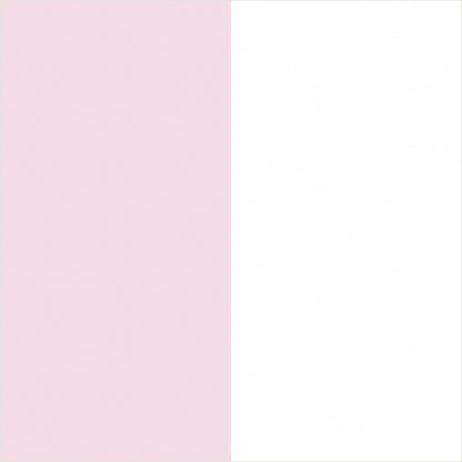 Cloud & Blush extra-wide stripe wallpaper, true-scale 62 cm swatch