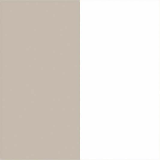 Cloud & Greige extra-wide stripe wallpaper, true-scale 62 cm swatch