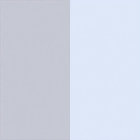 Dove Grey & Powder Blue – Extra-Wide Stripe Wallpaper - true-scale 62 cm swatch
