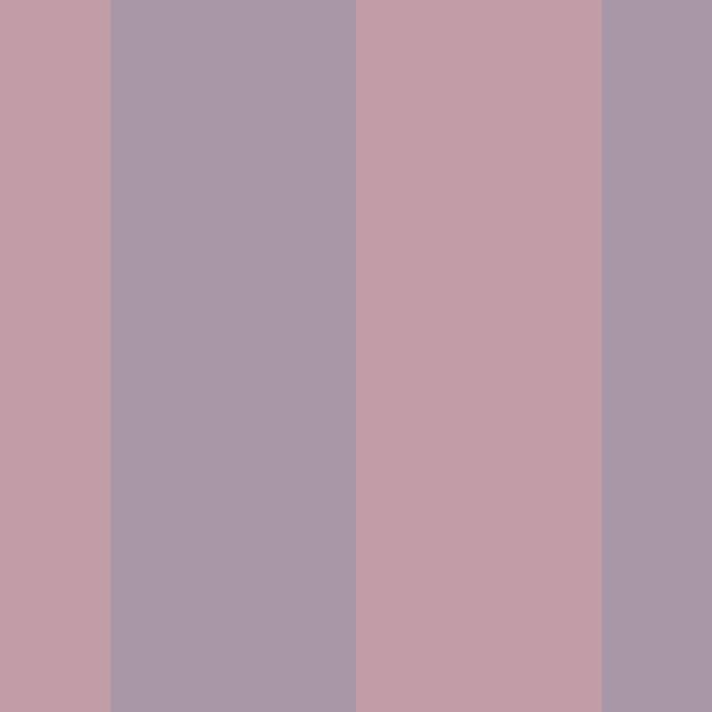 Extra-Wide Stripe Wallpaper in Dusty Lilac & Mauve Rose – statement, extra-wide stripes on a mauve rose ground