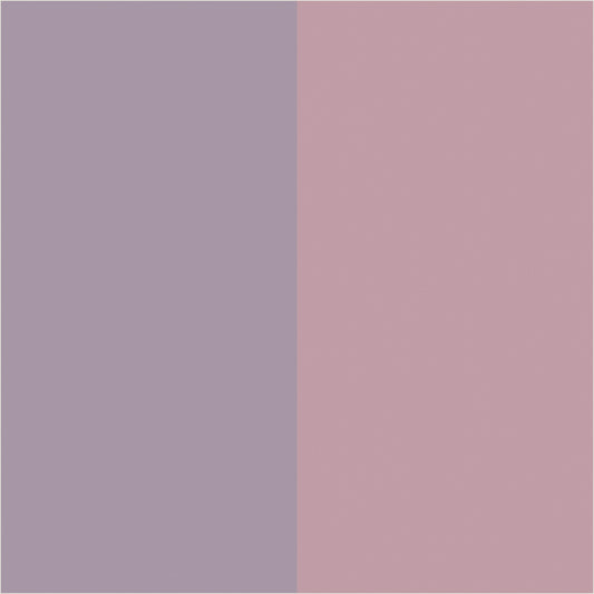 Dusty Lilac & Mauve Rose – Extra-Wide Stripe Wallpaper - true-scale 62 cm swatch