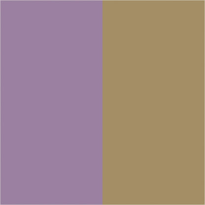 Mauve & Tan extra-wide stripe wallpaper, true-scale 62 cm swatch