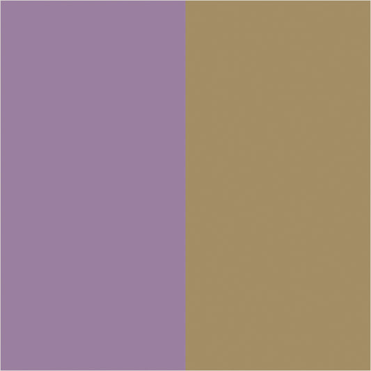 Mauve & Tan extra-wide stripe wallpaper, true-scale 62 cm swatch