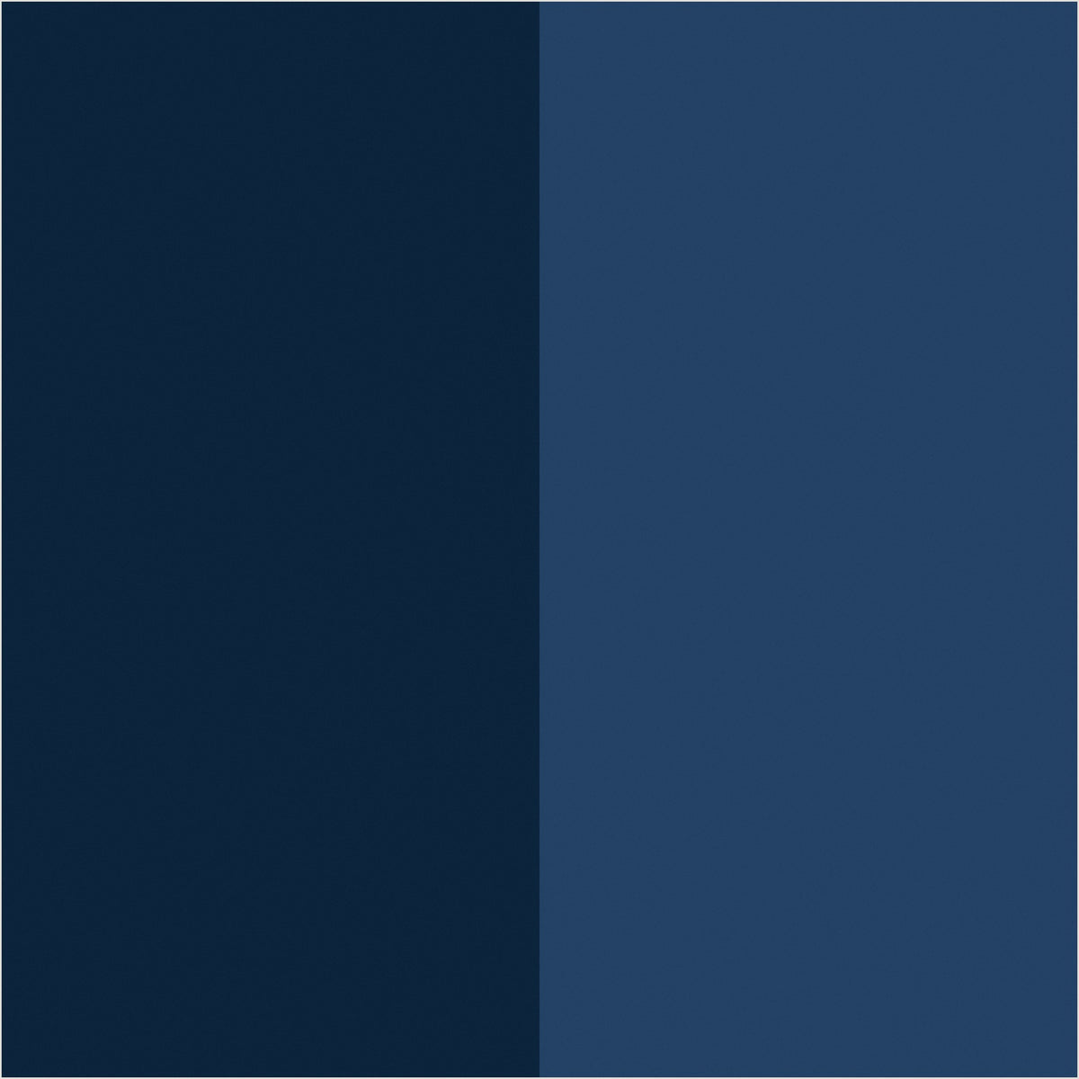 Midnight Navy & Indigo – Extra-Wide Stripe Wallpaper - true-scale 62 cm swatch