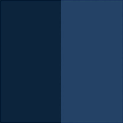 Midnight Navy & Indigo – Extra-Wide Stripe Wallpaper - true-scale 62 cm swatch