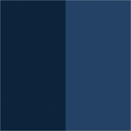 Midnight Navy & Indigo – Extra-Wide Stripe Wallpaper - true-scale 62 cm swatch