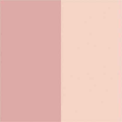 Rose & Cream extra-wide stripe wallpaper, true-scale 62 cm swatch