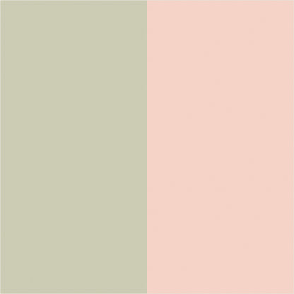 Sand & Cream extra-wide stripe wallpaper, true-scale 62 cm swatch